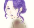 SNS用のアイコンを水彩画風にお描きします 雰囲気のある絵をお届けします！ イメージ6