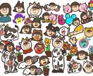SNS用のアイコンイラストを作成します 可愛いアイコンが欲しい方へ！！！！ イメージ4