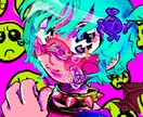 ポップで可愛いイラストを制作いたします 動画用、商品、アイコン等！目を引くイラストをご希望の方に☆ イメージ5