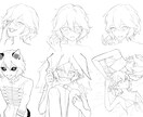 オリジナルのイラストアイコン描きます 修正無制限、安価であなただけのアイコンを作りませんか？ イメージ5