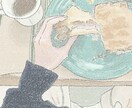 お写真をイラストにします 人物や食べ物のお写真をお洒落なイラストにします！ イメージ2