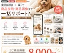 AI活用！売れるECショップの商品画像を作ります Amazon、楽天市場などの商品画像を作成します イメージ2
