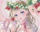光と厚塗りで印象に残る一枚絵を描きます 透明感のある塗りで男女とも魅力的に描きます イメージ6