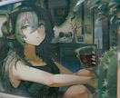 世界観の感じられる一枚絵を制作します 商用可/サムネイルやキービジュアル等柔軟に対応いたします。 イメージ4