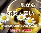 乳がんの不安辛い気持ちに治療中の私が寄り添います 乳癌・転移・再発・がん治療中・がん友達・本音が言えない イメージ1
