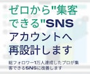 ゼロから集客できるSNSアカウントへ再設計します 総フォロワー1万人達成したプロが集客できるSNSに改善します イメージ1