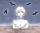 漫画っぽいタッチの線画イラストを作成いたします ペンによる描き込みで味のあるイラストをご提供します！ イメージ1