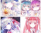 SNSのアイコンイラストお描きします 自分専用のアイコンを使いたい方向け イメージ2