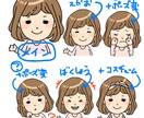 改【1枚追加500円】大人のアイコン描きます 面倒なオプションなし！SNSやブログ吹き出しアイコンにいかが イメージ1