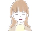 アイコン向けの似顔絵イラストを制作します シンプルでお洒落な線画の似顔絵／自画像を元に制作も可能 イメージ5
