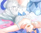 一枚絵描きます 商用可!かわいい女の子を描くのが得意です! イメージ2