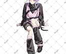 商用利用◎キャラクター立ち絵・全身絵制作します TRPG等で使用可◎質感に自信あります！ イメージ3