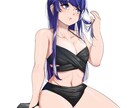 キャラクターイラスト作成します お店の看板娘から、キャラ寄りの似顔絵、SNSアイコンなど！ イメージ7