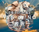 24h以内♡YESorNo、二者択一で鑑定します 恋愛│仕事│人間関係などのお悩みから一歩踏み出すために イメージ1