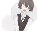 一枚目を描きます アイコンや動画､観賞用に使える絵を描きます！ イメージ2