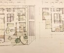 新築かリフォームか迷っている方、両方図面を書きます 新築、リフォームどちらの図面も書いてみて、見比べてみよう イメージ1
