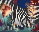 ダークな中性・男性キャラ厚塗りイラスト描きます 惹きつけられる独特な世界観　カワイイからカッコいいまで イメージ5