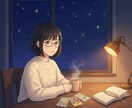 眠れない不安を整える。サキの夜の相談室を開きます 「泣き止まない心」へ。明日を少しだけ軽くする、一通のお手紙 イメージ1