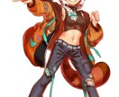 キャライラストお描きします 厚塗りで仕上げた重厚感のあるイラストをお届けします！ イメージ2