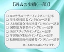 真髄を捉えた魅力溢れるインタビュー記事作成します 受け答えの内容に魔法をかける「言葉のプロ」の記事執筆 イメージ11