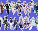 IRIAM用立ち絵受付けております むちむちな女の子。かっこいい子描きます！！ イメージ2