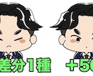 あなたやお相手をかわいいミニキャラ化！で承ります アイコン、イラスト、寄せ書き、似顔絵等描きます イメージ7