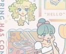 思い出やキャラクターを詰め込んだイラスト制作します あなたのために、人に見せたくなるような可愛いイラスト描きます イメージ5