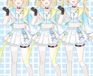 IRIAMなどで使える立ち絵描きます とびきり可愛いオリジナルキャラクター作成いたします！ イメージ3
