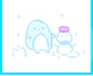 ゆる〜〜〜くかわいいアニマルイラスト描きます 最短即日納品可能！ご依頼受付中！ イメージ2