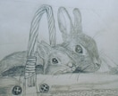 ペット、野生動物の絵描きます ペットや野生動物の鉛筆画描きます イメージ1
