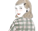 似顔絵イラスト描きます 背景・服・髪型・ポーズまで、「好き」をぜんぶ詰め込めます イメージ2