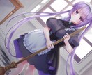 一枚絵を描きます かわいい美少女イラストをサムネイル・メインビジュアルに！ イメージ4