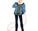 TRPGなどに使えるフルカラー立ち絵制作します あなたの考えたキャラクターの立ち絵描かせてください イメージ2