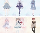 ふわふわ可愛いイラスト描きます 配信アプリの立ち絵、返礼品、アイコンにピッタリ！ イメージ2