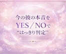 彼の本音をYES or NOではっきり視ます ＊最短5分で恋の迷いをすぐ整理します イメージ5