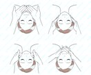 商用利用可★ポップな目を惹くイラストを作成します ハッキリした線と明るい色合いの目を惹くイラストを作成致します イメージ4
