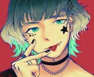 鮮やかで目を惹くイラスト描きます SNSや動画配信サイト、TRPGなど様々な用途に！ イメージ4