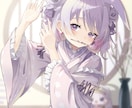 かわいい表情をキラキラとした絵柄でご提供します あの子のかわいい表情をお届けします！！ イメージ5