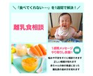 栄養士がチャットにて離乳食相談にのります 1週間やり取りし放題！あなたの悩み解決サポート致します！ イメージ1