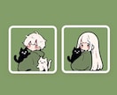 ポップでゆるキャラのイラストを描きます スピード納品！ペア画にもいかがでしょうか イメージ6
