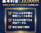 AI生成画像やイラストの歪み修正＆清書します 拡大しても絶対に画質が荒れない「プロ仕様データ」へ イメージ6
