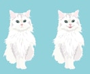愛犬愛猫(ペット)を可愛くイラストにします 大好きなペットをデーター化して活用の幅を広げよう！ イメージ4