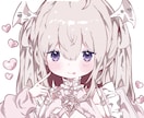 短納期！ゆるかわいいイラスト制作いたします 背景・小物無料！お気軽にご依頼ください イメージ2