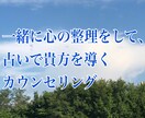 1分からスピード鑑定！頭の中を一緒に整理します ごちゃごちゃしがちな頭を整理します イメージ1