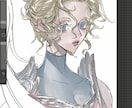 アイコン、一枚絵、立ち絵、お描きします ダウナーな雰囲気の厚塗りイラストが得意です イメージ6