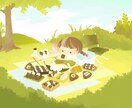 温かみのあるイラストや料理の絵を描きます 挿絵や印刷物、メニュー表、WEB用イラスト、アイコンなどに イメージ5