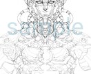 あなただけのSNS用アイコンを描きます 重厚感のある厚塗りで制作します(筆遅です) イメージ4