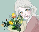 少女漫画風！バストアップのアイコンイラスト描きます 修正無制限！アイコンや動画サムネイル、ウェブやブログなどに！ イメージ1