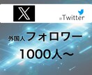 X・旧Twitterのフォロワーを増やします X・旧Twitter1000人〜増加 イメージ1