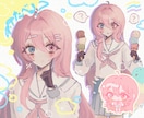 創作キャラクターの魅力を引き出すイラスト描きます キャラクターに合った色合い・デザインで魅力的な一枚絵を制作 イメージ1
